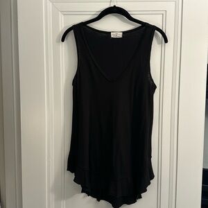 t.la (Anthropologie) Black Tank Top